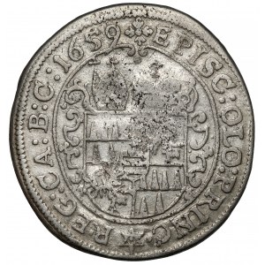 Rakousko, Leopold Vilém Rakouský, 15 krajcarů 1659, Olomouc