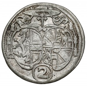 Rakúsko, Salzburg, Johann Ernst von Thun, 2 krajcars 1692