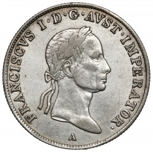 Rakúsko, František I., 20 krajcars 1831-A, Viedeň