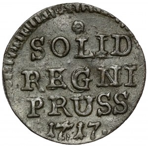 Prussia, Friedrich Wilhelm I, Schilling 1717 CG