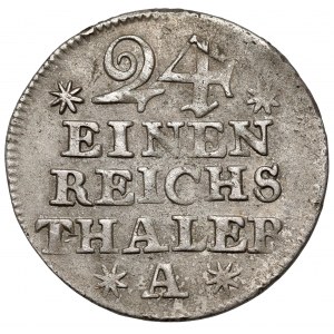 Prussia, Friedrich II, 1/24 thaler 1753-A