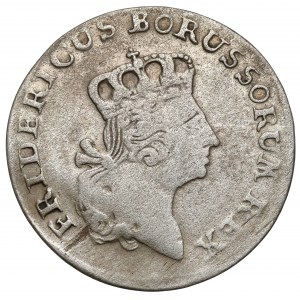 Prussia, Friedrich II, 6 groschen 1764-E