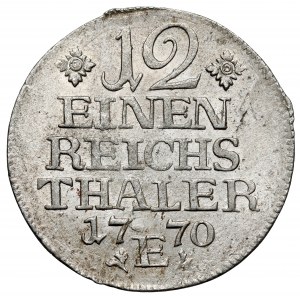 Prussia, Friedrich II, 1/12 thaler 1770-E