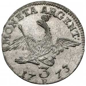 Śląsk, Fryderyk II Wielki, 3 krajcary 1773-B, Wrocław