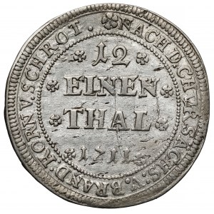 Brandenburg-Bayreuth, Christian Ernst, 1/12 thaler 1711 IAP