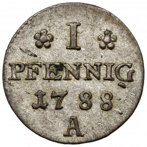 Prusko, Friedrich Wilhelm II, Fenig 1788-A