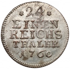 Sachsen-Hildburghausen, Ernst Friedrich III, 1/24 Taler 1760