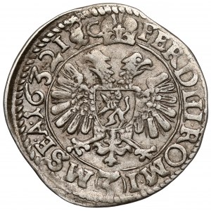 Čechy, Schlick, 3 krajcars 1632 SA