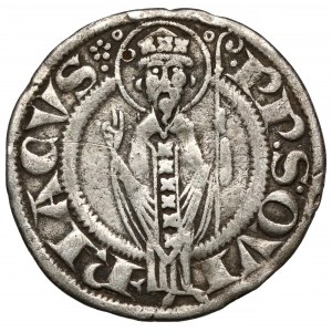 Itálie, Ancona, Grosso Agontano bez data (1200-1400)