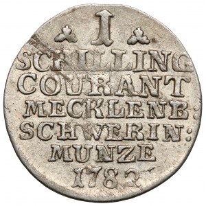 Mecklenburg-Schwerin, Friedrich II, Schilling 1782