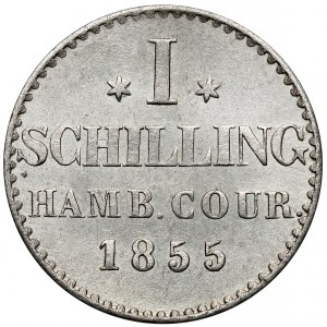 Hamburg, Schilling 1855