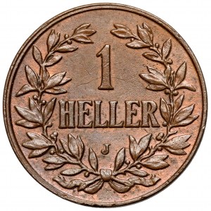 Deutsch-Ostafrika, 1 Heller 1905-J