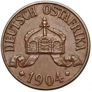 Deutsch-Ostafrika, 1 heller 1904-A