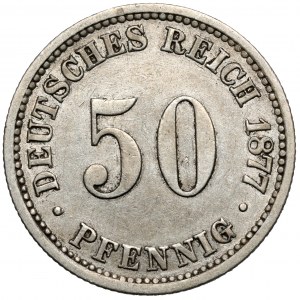 50 pfennig 1877-B
