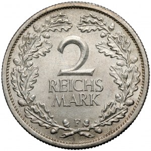Weimar, 2 známky 1926-F