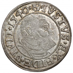 Prusy, Albrecht Hohenzollern, Grosz Królewiec 1540