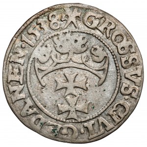 Zygmunt I Stary, Grosz Gdańsk 1538