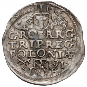 Sigismund III. Vasa, Trojak Poznań 1591 - SIG III