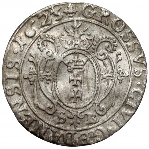 Sigismund III. Wasa, Danziger Pfennig 1623 SB - selten