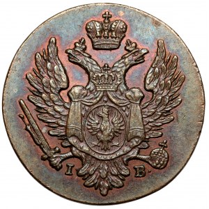 1 polský groš 1815 IB, Varšava - první ročník - vzácný