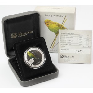 Bird's Of Australia, 50 centů 2013 - Papoušek vlnkovaný