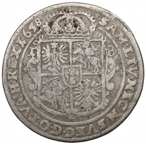 Ján II Kazimír, Ort Poznaň 1658 - Höhnove známky - veľmi zriedkavé