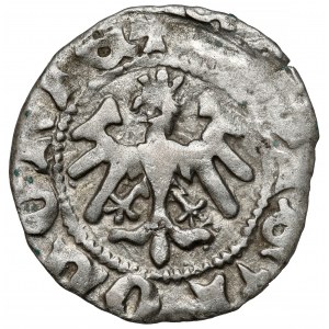 Ladislaus II Jagiello, Halbpfennig Krakau - Typ 16 - O gefülltes Zeichen