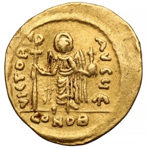 Byzancia, Fokas (602-610 n. l.) Solidus, Konštantínopol