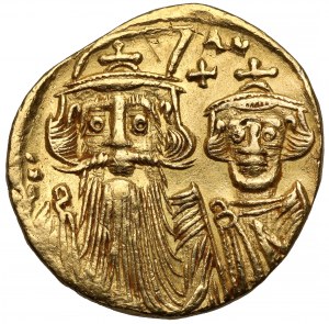 Bizancjum, Konstans II (641-668 n.e.) Solid, Konstantynopol