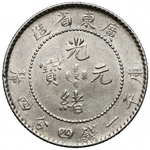 China, Kwangtung, 20 fen ohne Datum (1890-1908)
