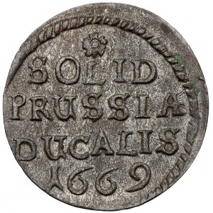 Prusko-Brandenbursko, Friedrich Wilhelm I, Shelden 1669