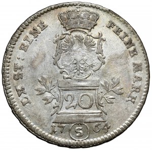 Brandenburg-Ansbach, Karl Alexander, 20 kreuzer 1764-S