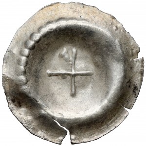 Danzig Pommern, Brakteat - Griechisches Kreuz (2. Hälfte des 13. Jahrhunderts)