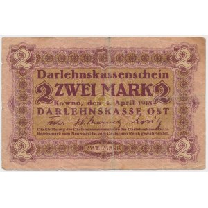 Kowno, 2 marki 1918
