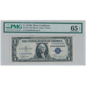 USA, 1 Dollar 1935 - Silber Zertifikat