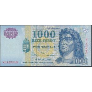 Maďarsko, 1 000 forintů 2000