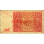 100 Zloty 1946 - SPECIMEN - A