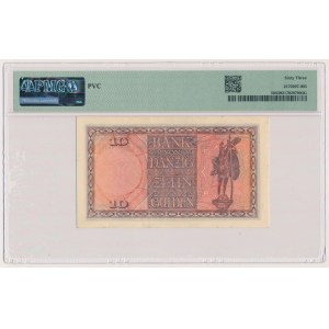 Danzig, 10 guldenů 1930 - A/B
