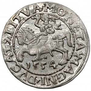 Zikmund II August, půlpenny Vilnius 1554 - vzácný rok