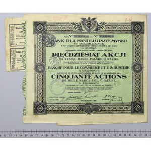 Bank dla Handlu i Przemysłu, Em.11, 50x 1000 mkp 1923