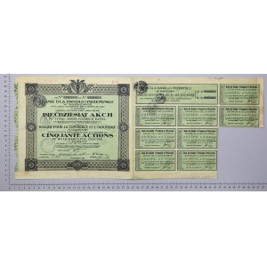 Banka pre obchod a priemysel, Em.11, 50x 1000 mkp 1923