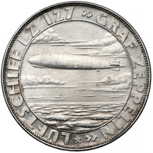 Deutschland, Medaille 1929 - Zeppelin