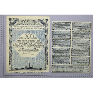 Tkalcovna a přádelna Krosno, Em.1, 500 mkp 1921