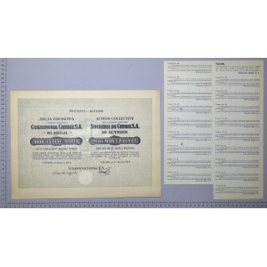 Cukrownia CHYBIE, 10x 1.000 mk 1924