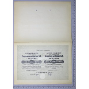 Cukrovar CHYBIE, 10x 1 000 mk 1924