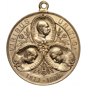 Österreich, Medaille 1898 - Viribus Unitis