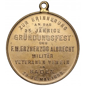 Rakousko, medaile 1898 - Viribus Unitis