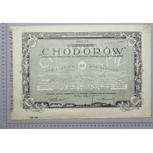 CHODORÓW..., Em.1, 100 zł 1925