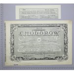 CHODORÓW..., Em.1, 100 zl 1925