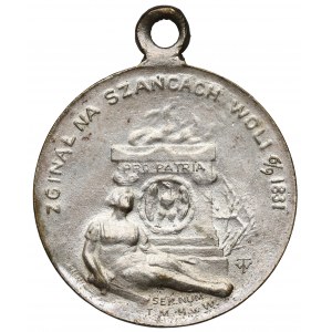 Medaille, Joseph Sowinski General der polnischen Armee 1916 (klein)